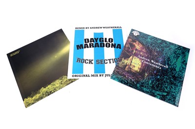 Lot 124 - Three records by British DJ Andrew Weatherall