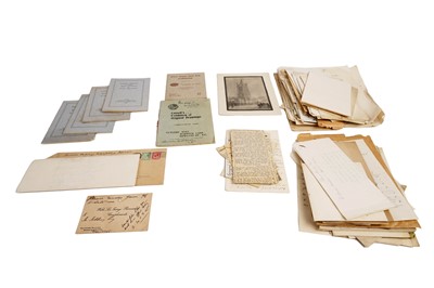 Lot 721 - A selection of articles and paper ephemera regarding Robert Jobling