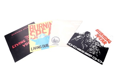 Lot 149 - Four records by Grammy-award winning Reggae artist 'Burning Spear'