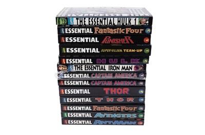 Lot 132 - Essential Marvel Comics albums