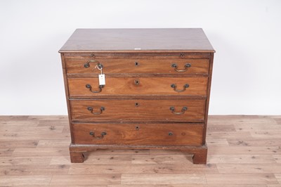 Lot 109 - A George III bachelor’s chest of drawers