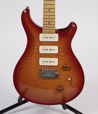 Lot 88 - A signed PRS Custom guitar