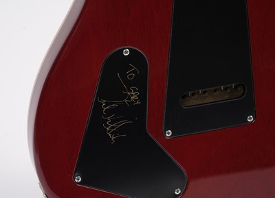 Lot 88 - A signed PRS Custom guitar