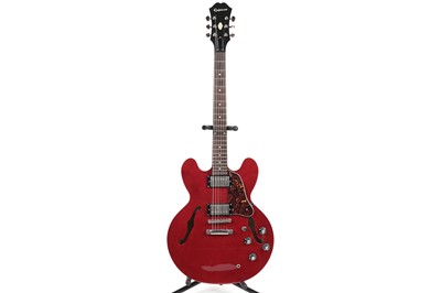 Lot 166 - An Epiphone Dot Cherry