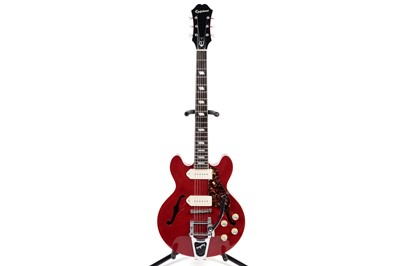 Lot 93 - An Epiphone Casino Coupe Bigsby