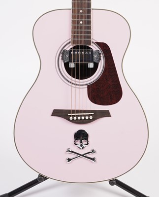 Lot 97 - A vintage V-300 PK electro-acoustic guitar