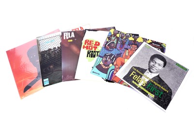 Lot 170 - Six records by Afrobeat artist Fela Kuti, and son Femi Kuti