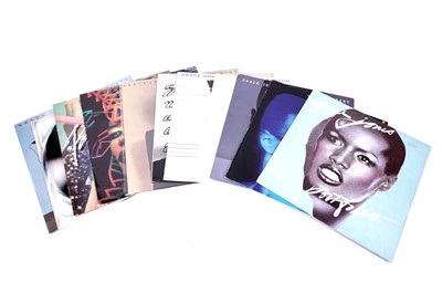 Lot 172 - Twelve records by Grace Jones