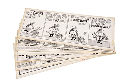 Lot 340 - Original cartoon artboards by Rowe