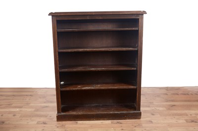 Lot 95 - A Victorian mahogany bookcase