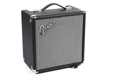 Lot 244 - A Fender Rumble 15 bass amplifier