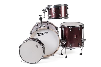 Lot 294 - A Premier four piece part drum kit