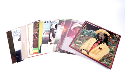 Lot 190 - Fourteen modern and original pressings of records by Reggae artist Gregory Isaacs