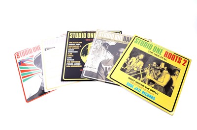 Lot 201 - Five Studio One records on the Soul Jazz Records label