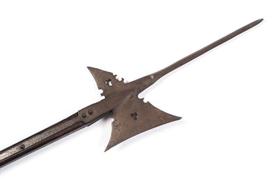 Lot 233 - A Victorian 17th Century style Halberd