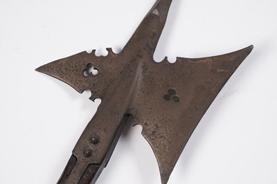 Lot 233 - A Victorian 17th Century style Halberd