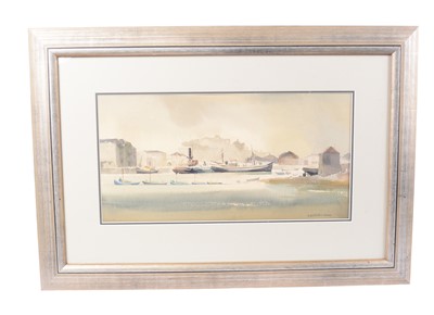 Lot 146 - Sybil Mullen Glover - Early Morning Sutton Pool | watercolour