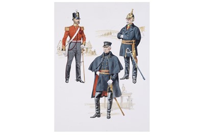 Lot 3 - Douglas N Anderson | Watercolour drawing | Victoria's Commanders