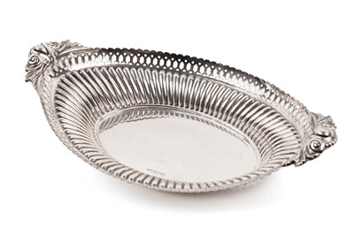 Lot 278 - An Edwardian silver basket