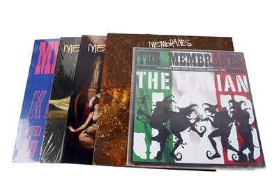 Lot 300 - Five modern pressing of records by Blackpool-based Post-Punk band 'The Membranes'