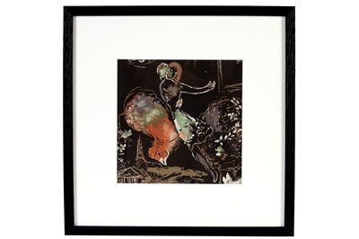 Lot 919 - Marc Chagall - Les Amoureux for Fuller Fabrics (1954) | screen print on cotton