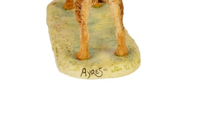 Lot 282 - A Border Fine Arts ‘Fell Hound and Lakeland Terrier’ figure and another Border Fine Arts figure