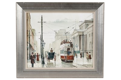 Lot 224 - Steven Scholes - Street Scene | oil