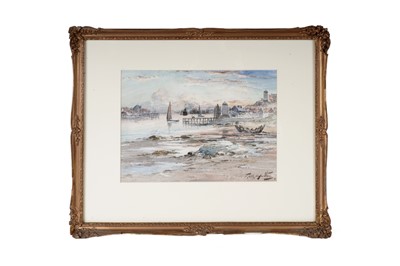 Lot 1627 - Thomas Swift Hutton - The Mouth of the Tyne | watercolour