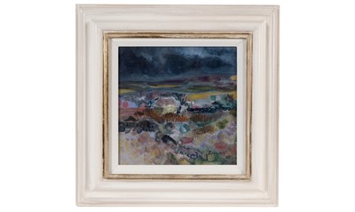 Lot 963 - Katherine Swinfen Eady - Ruined Steading, West Coast of Scotland | oil