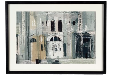 Lot 921 - John Piper - Chiesa Della Salute | screen print on Sanderlin