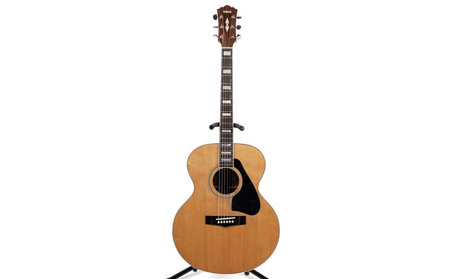 Lot 111 - A Yamaha CJ 838 SII Jumbo electro-acoustic guitar