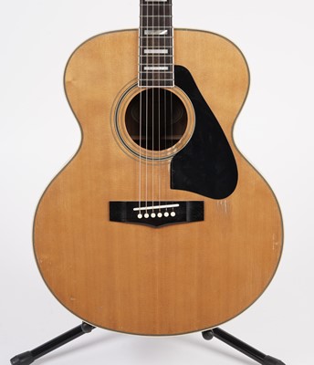 Lot 111 - A Yamaha CJ 838 SII Jumbo electro-acoustic guitar