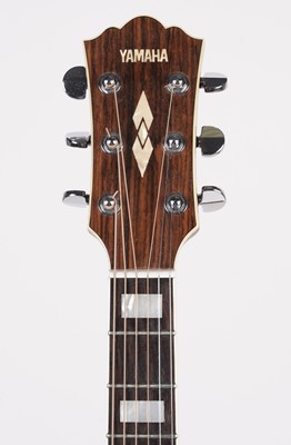 Lot 111 - A Yamaha CJ 838 SII Jumbo electro-acoustic guitar