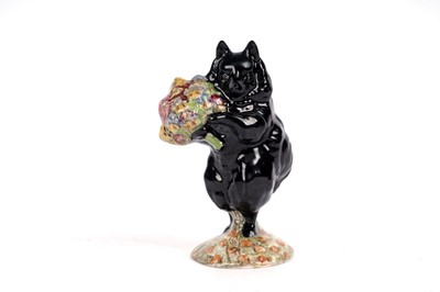 Lot 997 - ﻿A Beswick Beatrix Potter 'Duchess' figure, modelled holding a bouquet of flowers
