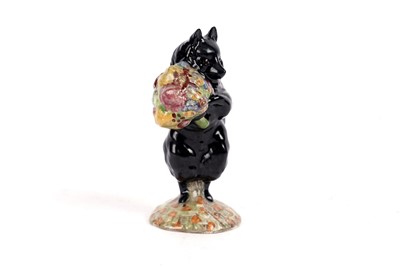 Lot 997 - ﻿A Beswick Beatrix Potter 'Duchess' figure, modelled holding a bouquet of flowers