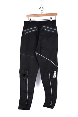 Lot 117 - 1970s: a pair of Stephane Raynor and John Krivine BOY of London Punk scene trousers