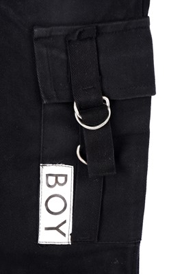 Lot 117 - 1970s: a pair of Stephane Raynor and John Krivine BOY of London Punk scene trousers