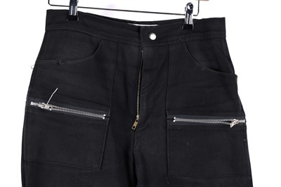 Lot 117 - 1970s: a pair of Stephane Raynor and John Krivine BOY of London Punk scene trousers