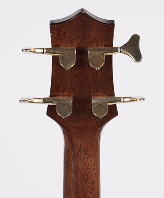 Lot 214 - A Westfield electro-acoustic bass guitar