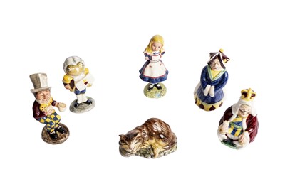 Lot 380 - A collection of Beswick Alice Series figures