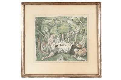 Lot 907 - After Paul Cezanne - Le Déjeuner sur l'herbe | colour lithograph on China paper