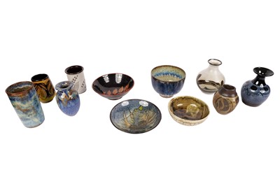 Lot 361 - ﻿A selection of modern studio pottery