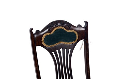 Lot 96 - Two sets of four Victorian dining chairs
