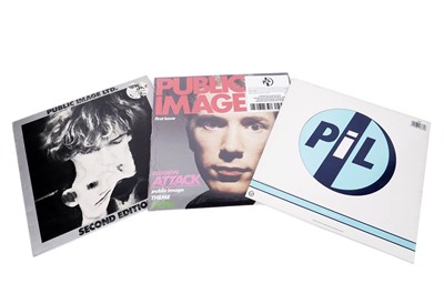 Lot 399 - Three records by Jonny Rotten's British Punk band 'Public Image Ltd.'