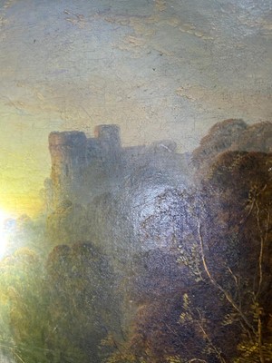 Lot 1028 - George Blackie Sticks - Bothwell Castle | oil