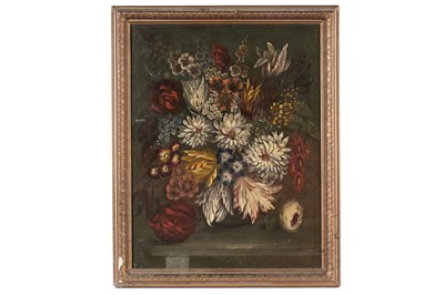 Lot 265 - 20th Century British - Still Life with Summer Flowers | oil