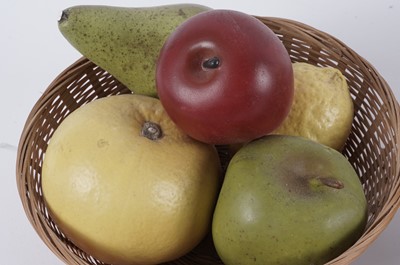 Lot 364 - ﻿A collection of Penkridge ceramic fruit and other faux fruit