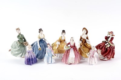 Lot 374 - ﻿A collection of Royal Doulton decorative ceramic figures