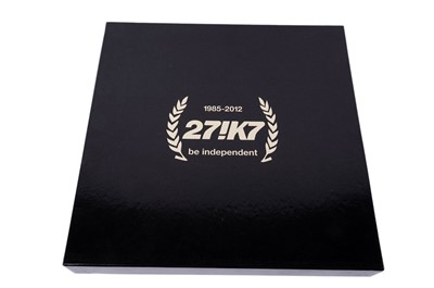 Lot 431 - 27 !K7, 2012 4xLP 10" limited edition box set