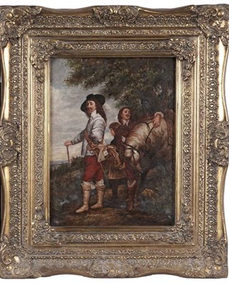 Lot 242 - After Anthony van Dyck - Charles I At the Hunt | oil